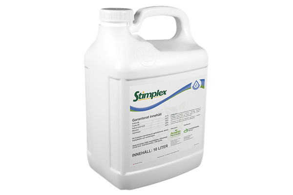 Förpackning med biostimulanter.