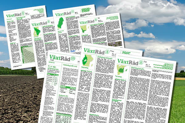 VäxtRåds rådgivningsbrev